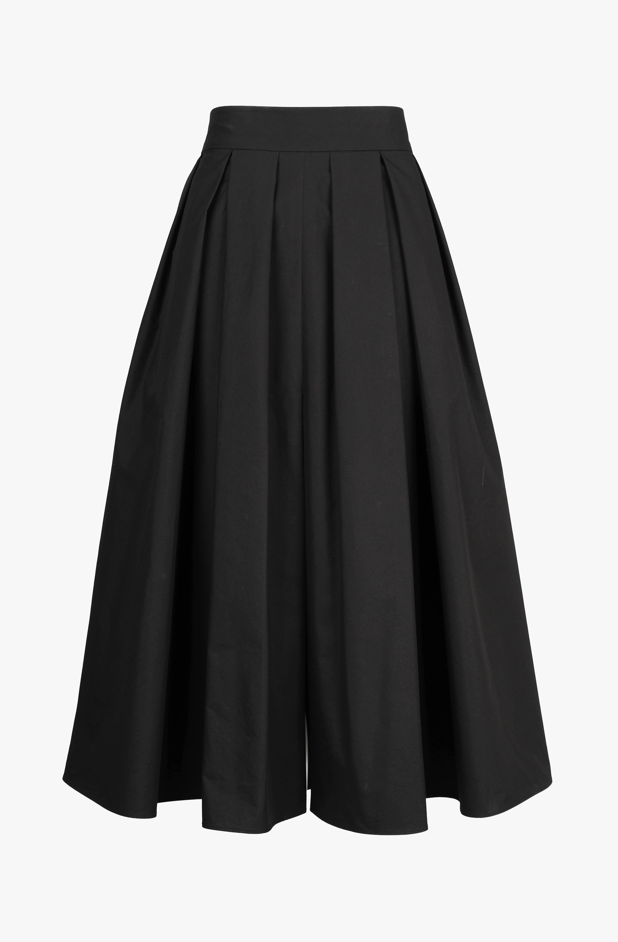 HIGH QUALITY LINE - The Height Of Elegance : Classic Bell-line Skirt (BLACK)