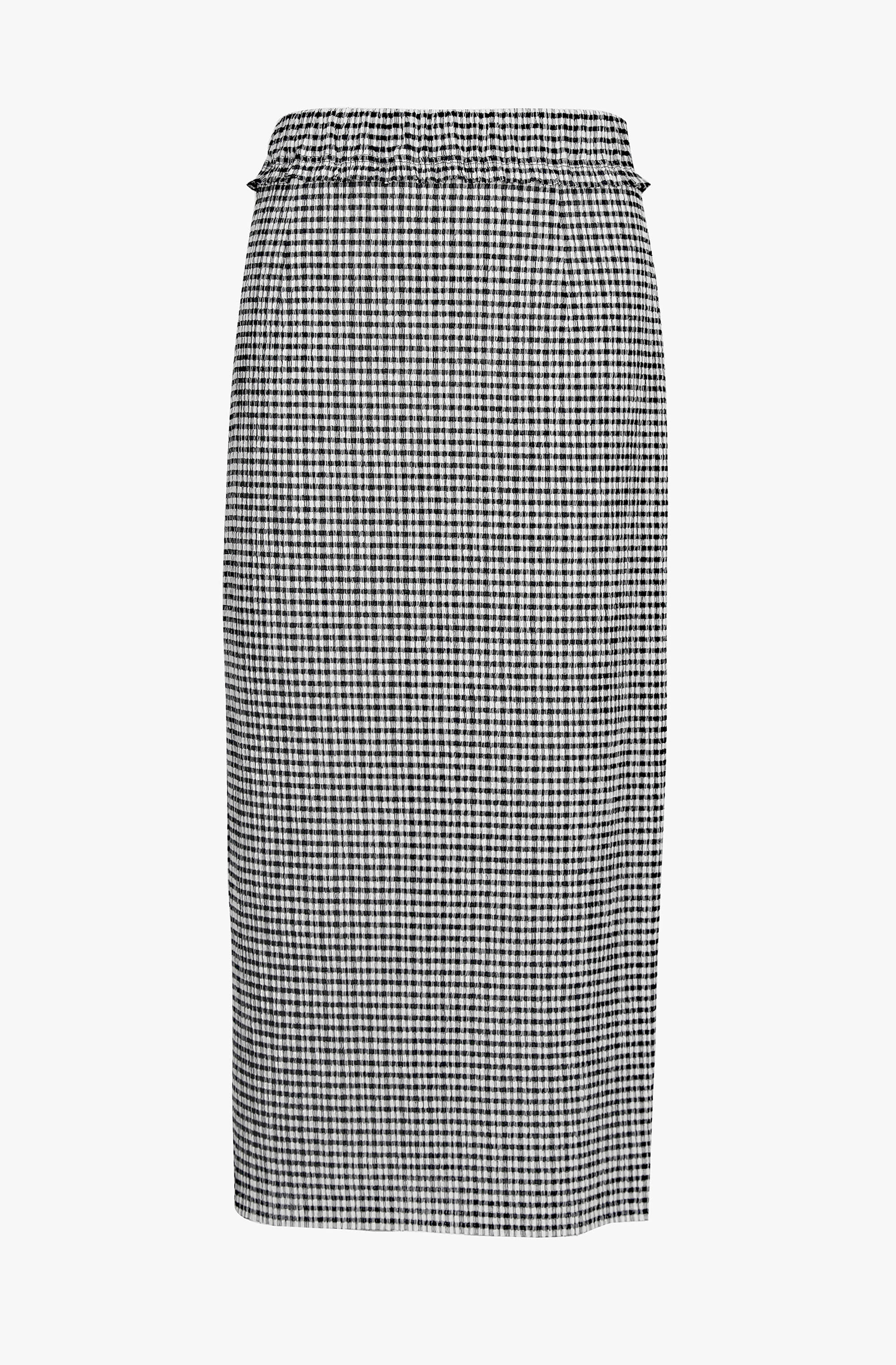 HIGH QUALITY LINE - Gingham Check Skirt (Fabric by Style M. Made in JAPAN)