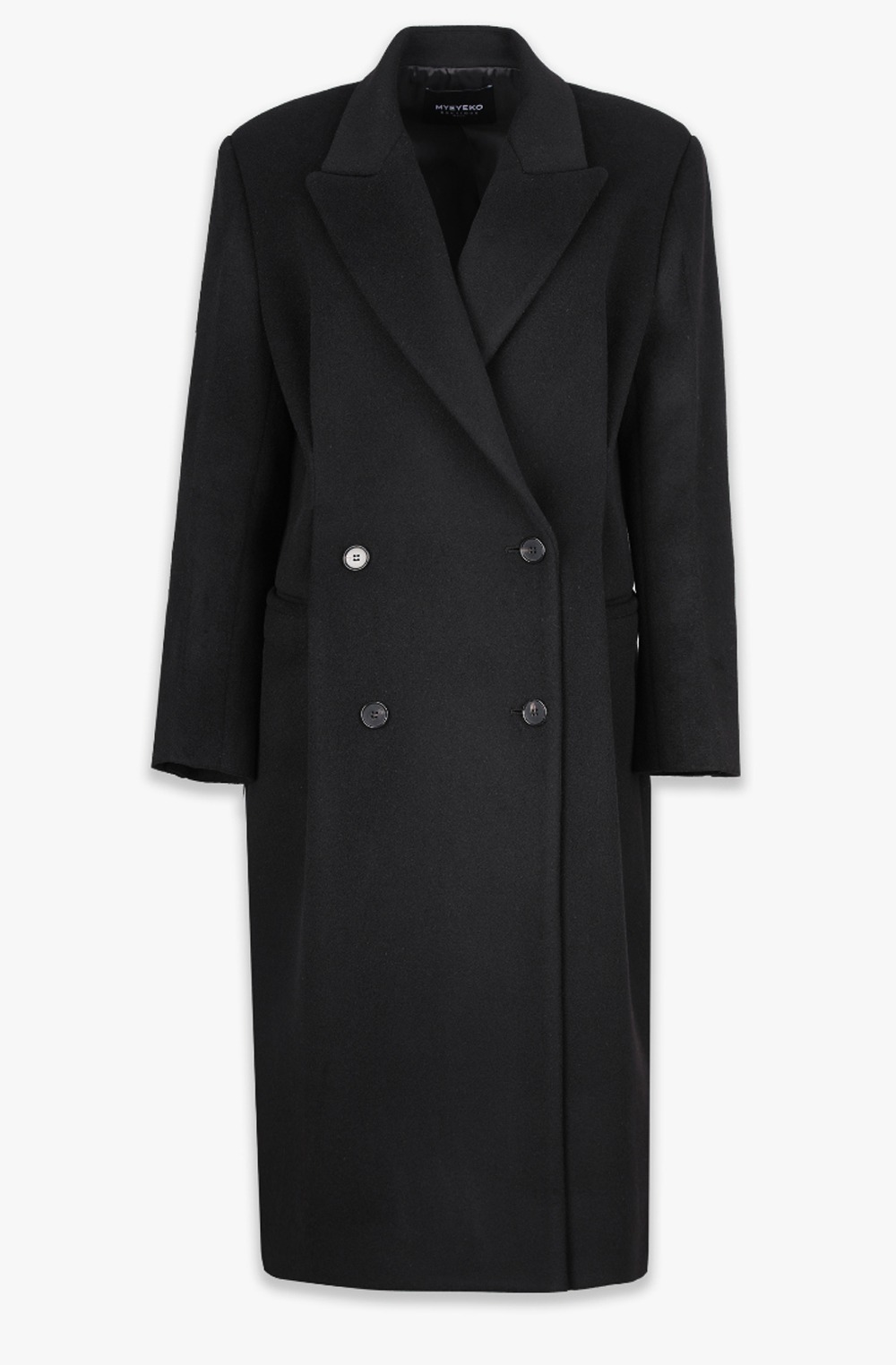 HIGH QUALITY LINE - Signature Olsen Classic Coat (SO BLACK)